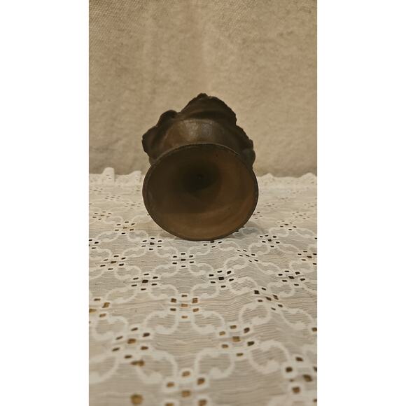 Cast Iron Mini Tabletop Decor Bird Bath/Feeder/Doorstop 5" H - Picture 3 of 3